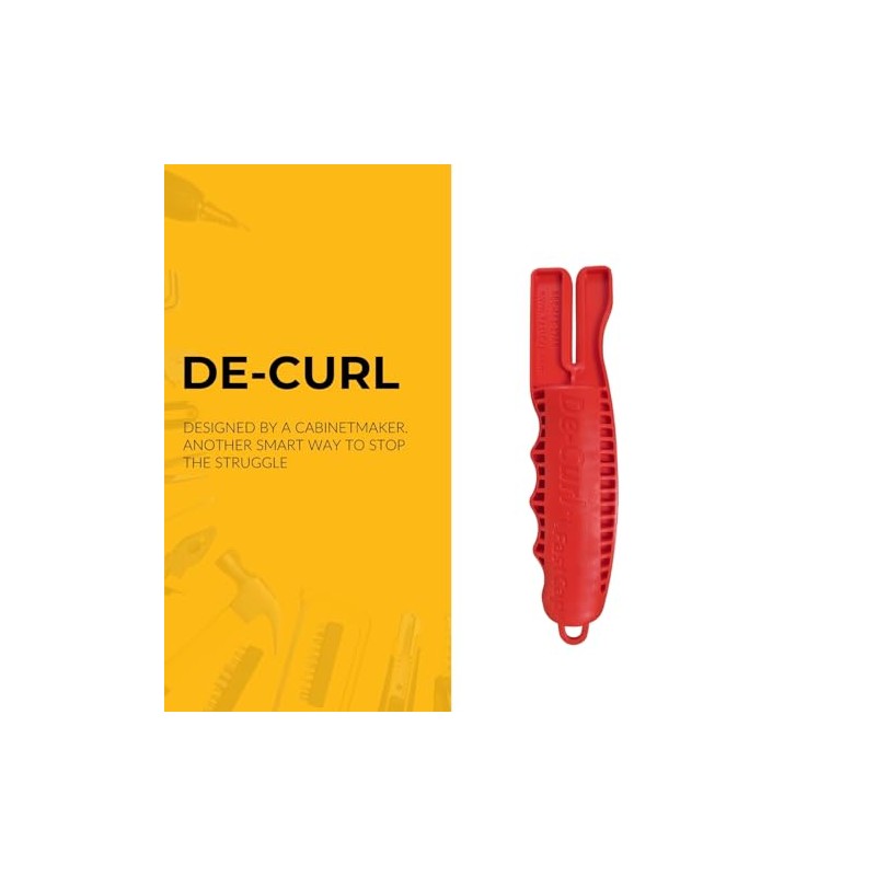 FastCap De-Curl Tool for Straightening Edgebanding - Perfect for Professional