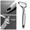 Olihpyyut Stainless Steel Peeler with Swivel Blade and Spring Design,