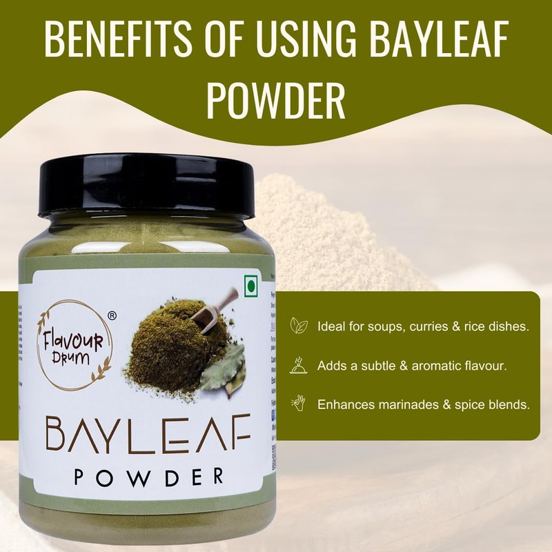 Flavour Drum Bayleaf Powder 200g (7oz) – Aromatic & Flavorful
