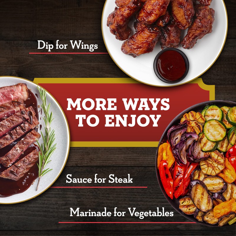 A1 Thick & Hearty Steak Sauce 10 oz (Pack of