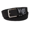 Dockers Men's 1 3/8 in. Stretch Fabric Braided Belt, Black,