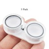 HAHIYO Contact Lens Case Box Holder Diameter 24mm Durable Leakproof