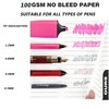 Lined Journal Notebook for Women Men,360 Pages B5 Hardcover Leather