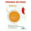 Pomada De Chile Capsaicina 100 % Natural 1 Frasco