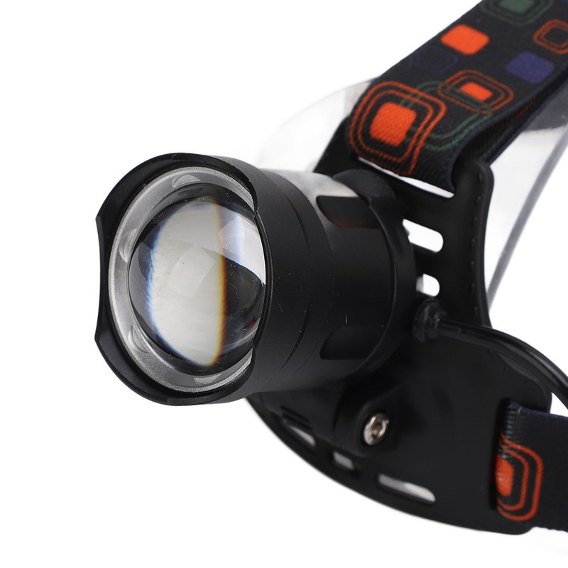 LED Headlamp High Power Adjustable Angle Telescopic Focus Waterproof Headlight