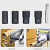 5Pcs Lug Nut Socket Set Convenient Efficient High Hardness Durable