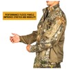 HOT SHOT Men’s Flannel Lined Camo Hunting Jacket – Camouflage