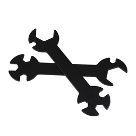 2 llaves de repuesto para impresora 3D 5 en 1 llave inglesa multifunción, llave inglesa para Creality CR10 Ender 3 PRO MK8 MK10 V6 bloque calentador de boquillas