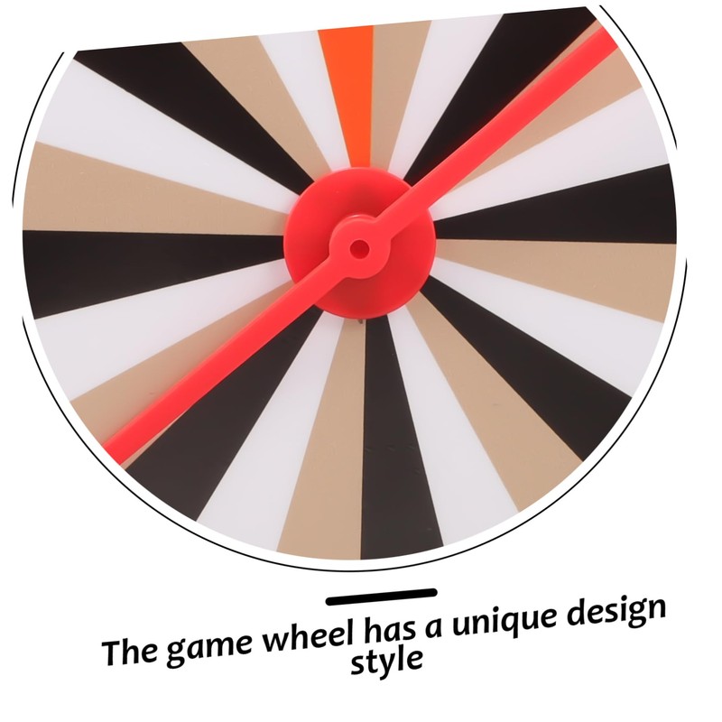 SUPVOX Game Wheel for Party Rotating Prize Wheel DIY for