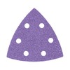 Trend Zirconium 93mm Delta 40 Grit Abrasive Sanding Sheets, AB/OSC/40Z,