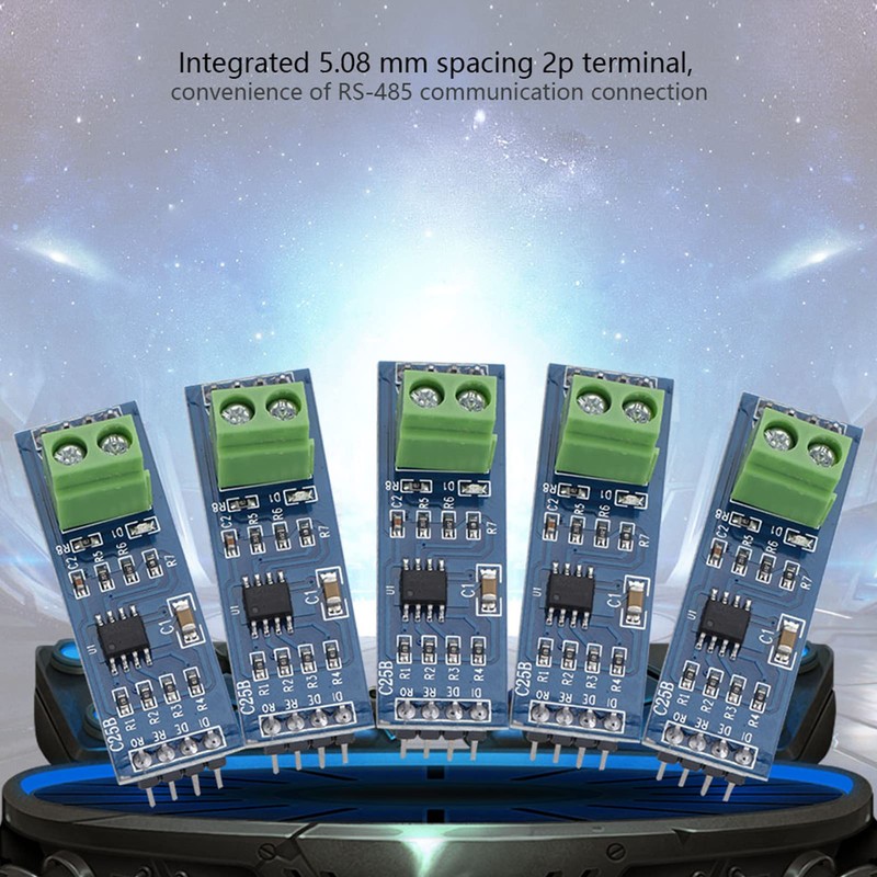 RS-485 Adapter Module, 5Pcs MAX485 RS-485 Converter Module, TTL to