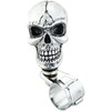 Lunsom Wheel Spinner Knob, Skull Shape Turning Driving Suicide Knob