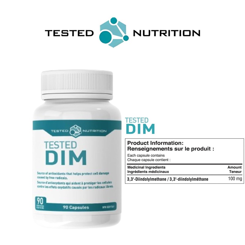 Tested Nutrition Tested DIM | 100mg DIM Capsules for Men