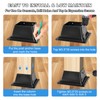 4x4 Post Base 4Pcs-Inner Size 3.5x3.5-Heavy Duty Metal Post Brackets-Deck