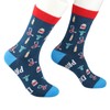 CENWA 1 Pair Doctor in Progress Socks Appreciation Gift, Blue,
