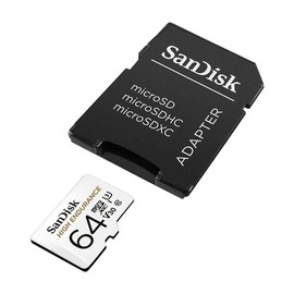 SanDisk High Endurance 64 GB Class 10/UHS-I (U3) microSDXC