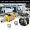 3/8 Fuel Pressure Sensor Quick Connector T - Fitting Adapter