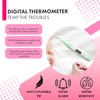 Digital Thermometer for Adults and Children - Flexible Tip, Fever