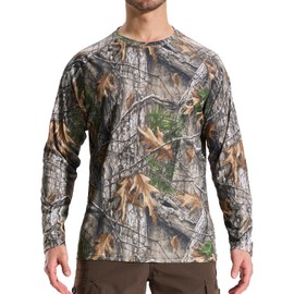 LOOGU Men's UPF 50+ UV Sun Protection SPF Rash Guard Lightweight Long Sleeve Shirts Outdoor for Fishing Hiking Swimming Running