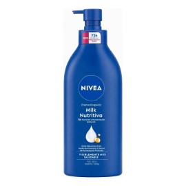 Crema Corporal Nivea Milk Nutritiva 1l Piel Seca Original