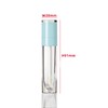 COSIDEA 25pcs Refillable Light Blue Empty 6ml Lip Gloss Tubes