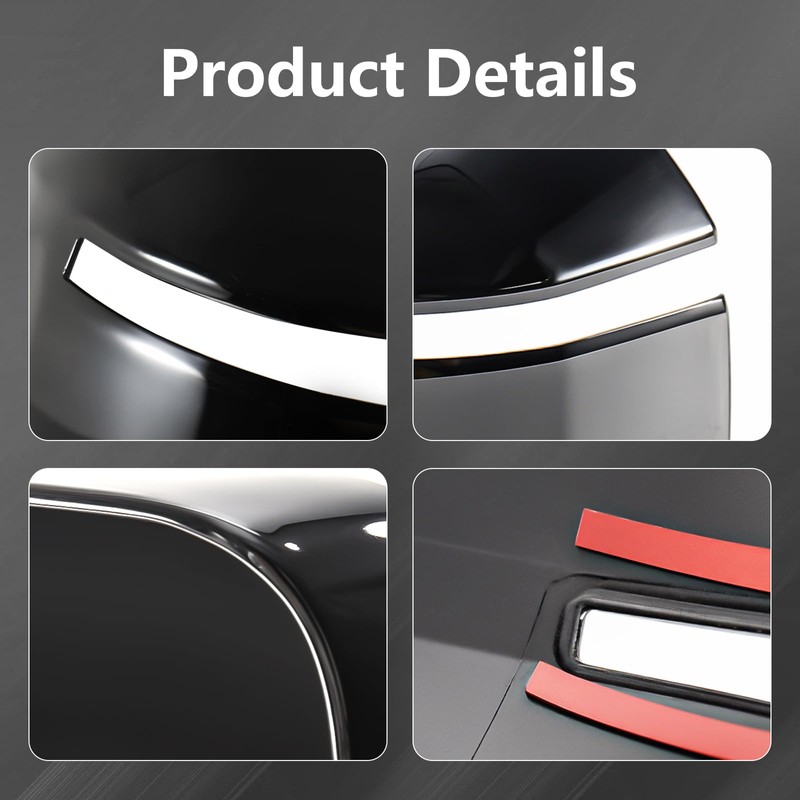 Side Mirror Covers Compatible with Hyundai Santa FE 2025 2024