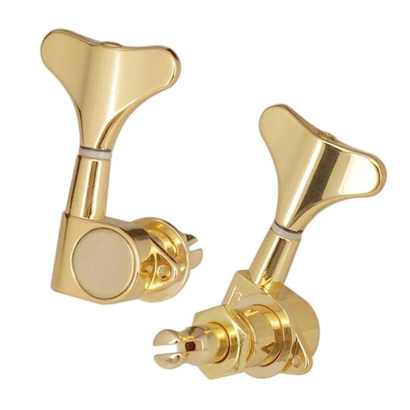6 Pieces Gold Bass Closed Tuning Pegs Machine Heads for