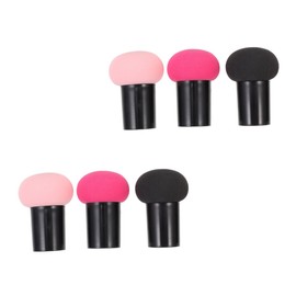 Healeved 6pcs Mushroom Facial Foundation Sponges Makeup Blending Sponge Powder Puff