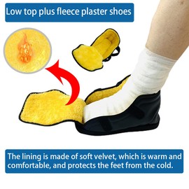 AUSTYLCO Adjustable Walking Boots Recovery Cast Shoe Covers,Medical Boots,Breathable Postoperative Shoes for Foot Sprains Ankle Fractures Toes,Broken Foot or Toe for Men or Women(Thick,L)