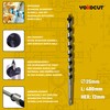 Auger Drill Bit 25 mm x 400 mm Wood Snake