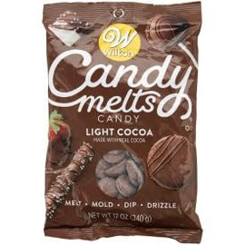 Wilton Light Cocoa Candy Melts 12 Oz.