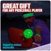 GlowCity LED Pickleball Set: Pack of 4 Glow in The