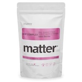Matter SOP Complex Berries, Myo-Inositol, D-Chiro, Ácido R-Lipoico RLAGeroNova y CinSulin®, Apoyo al Equilibrio Hormonal y Bienestar Metabólico Femeni