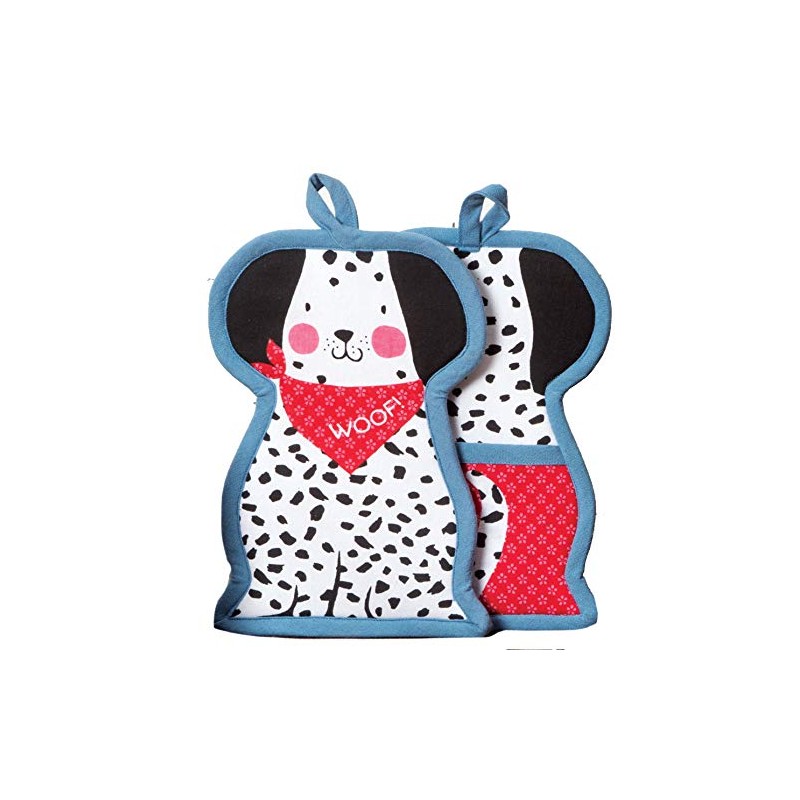 Kay Dee Designs Wags Shaped Pot Holder, 7 x 9,