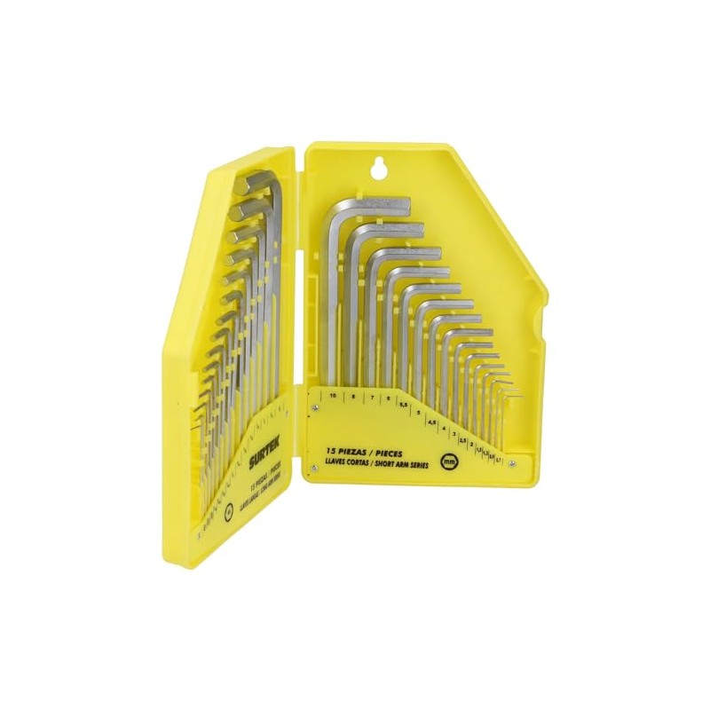 Surtek ALLF30 Juego Combinado de 30 Llaves Hexagonales "L" en