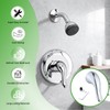 gcbcrit Shower Handle Replacement for American Standard M962160-0020A Lever Handle