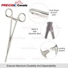 PRECISE CANADA: FOERSTER Sponge Forceps - Smooth, 9 1/2"