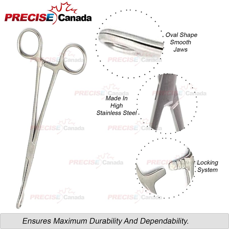PRECISE CANADA: FOERSTER Sponge Forceps - Smooth, 9 1/2"