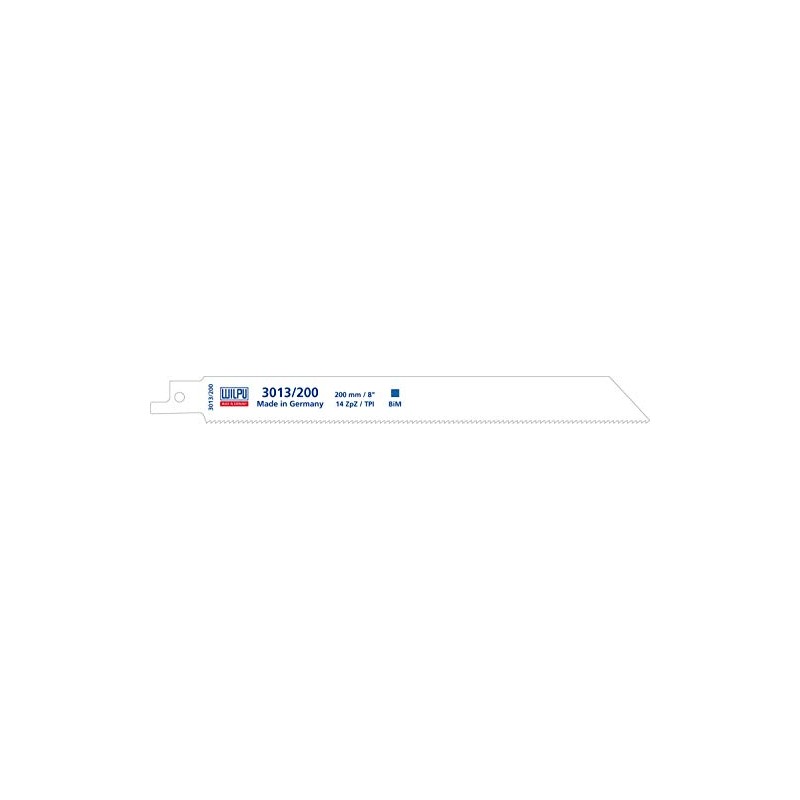 Reciprocating Saw Blade S3013/200 A/Pack of 5 WILPU
