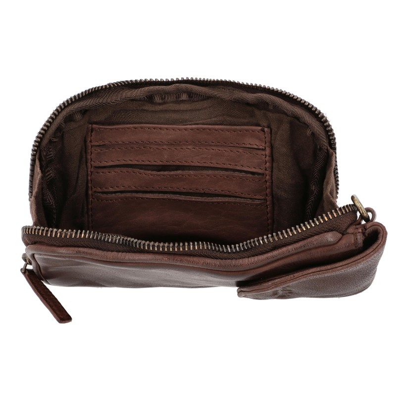 Gusti Estera Leather Shoulder Bag for Men and Women, Vintage