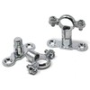 fiXte Polished Chrime Munsen Ring and Back Plate for 15mm