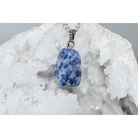 Nature's Enlightenment Tumbled Sodalite Crystal Pendant