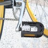 X AUTOHAUX 1 Pairs Non Slip Pedals Platform Flat Bicycle
