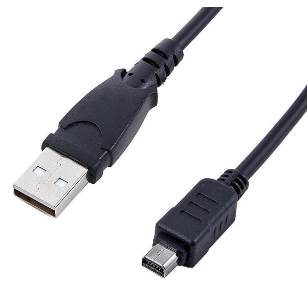Replaces CB-USB5 CB-USB6 CB-USB8 USB Cable, Data Sync Power Charger Cord for Olympus Camera DZ-105 E-330 E-400 E-410 E-420 E-450 E-500 E-510 E-520 E-620 FE-120 FE-140 FE-200 FE-4020 FE-4050 FE-5050