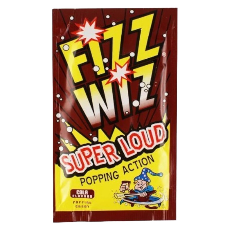 Fizz Wiz Popping Candy Cola - 15 Packets of 5g