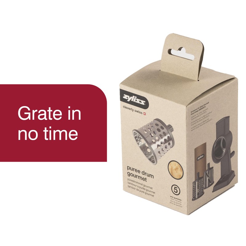 Zyliss Puree Drum for Gourmet Grater - Puree Drum Gourmet