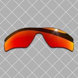 Oakley EZSwap Polarized Replacement Lenses for-Oakley Radar Path Blaze Red