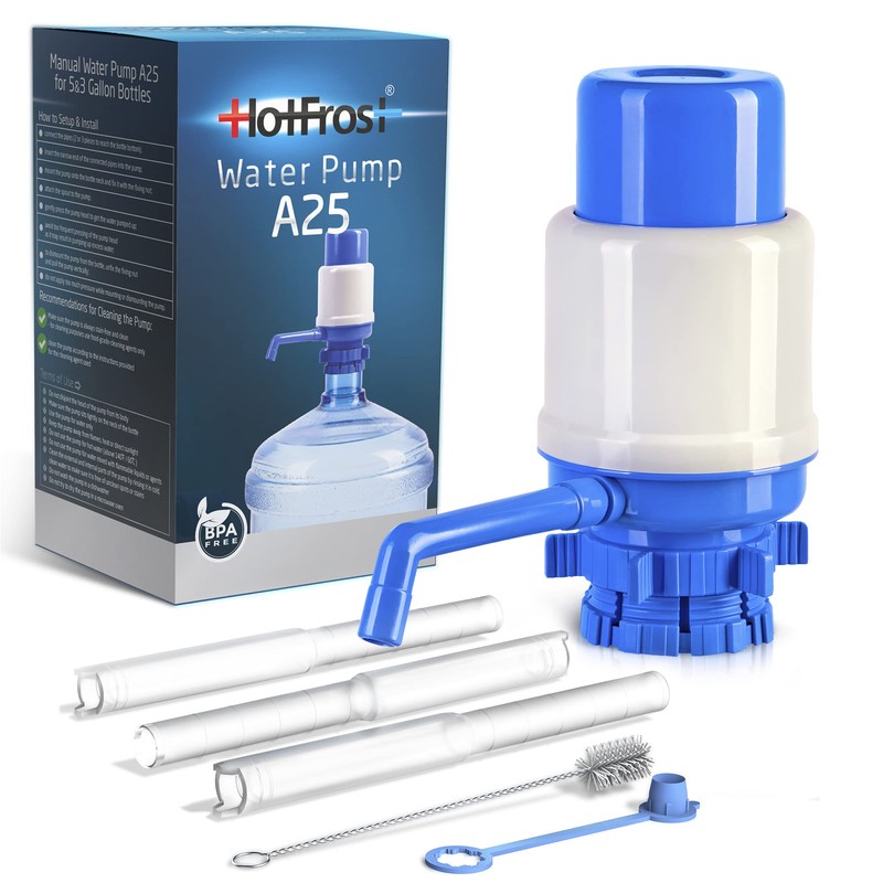 HotFrost Manual Water Pump for 5 Gallon Jug & Bottle