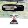 CME.Promo CME.Promo 2x Duftbaum Mit Ich Hab Ganiks Gemakt Motiv, Lustig Auto Duftspender, Tuning Car Air Freshener, Duftanh?nger Set