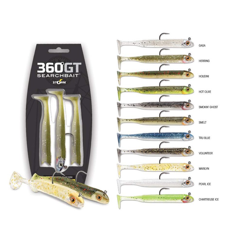 Rapala Worm Storm 360GT Searchbait Weeddress 14cm 34g Marilyn MRL